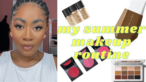 My Summer Makeup Routine Beginner Friendly Dez Hopkins Youtube