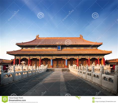 The Forbidden City In Beijing Stock Image Image Of
