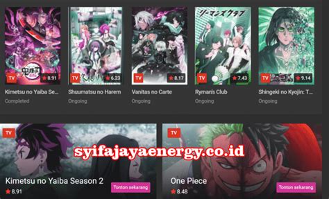 Situs Animeindo Samehadaku Tv Update Terbaru 2022