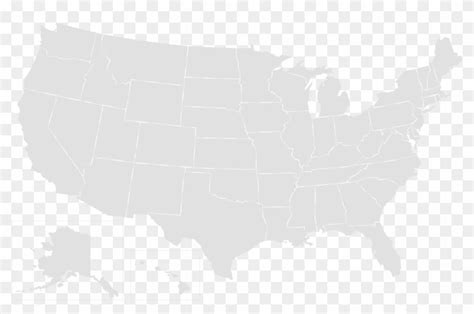 Vectormaps The United States Of America Clear Us Map Hd Png