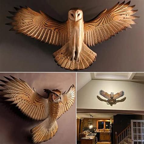 Wood Carving Owl
