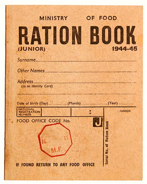 Ration Cards Pictures Images And Stock Photos Istock