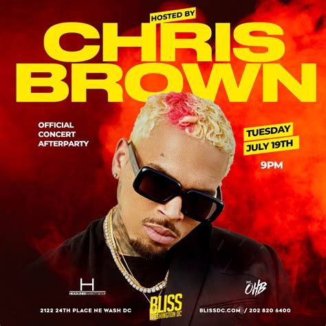 Buy Tickets to CHRIS BROWN AT BLISS in Washington on Jul 19, 2022