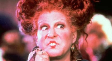 The predominance of air signs in your chart favours and amplifies your taste for relations and. Bette Midler Dresses Up As Hocus Pocus Character, Pleases ...