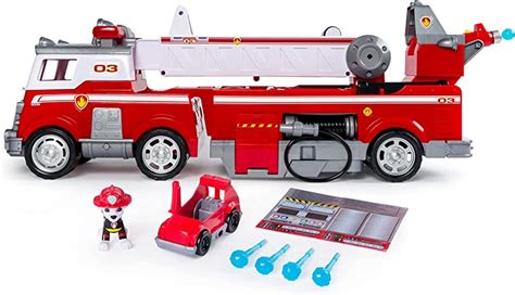 Paw Patrol 6043989 Ultimate Rescue Feuerwehrauto Mit Marshall Figur