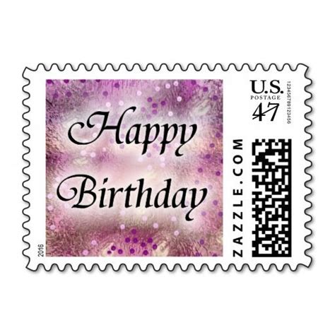 Happy Birthday Postage Birthday Postage Birthday Stamps