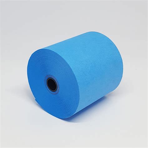 Dry Cleaning Paper Rolls Blue 76x76 Thermal Paper Rolls Australia