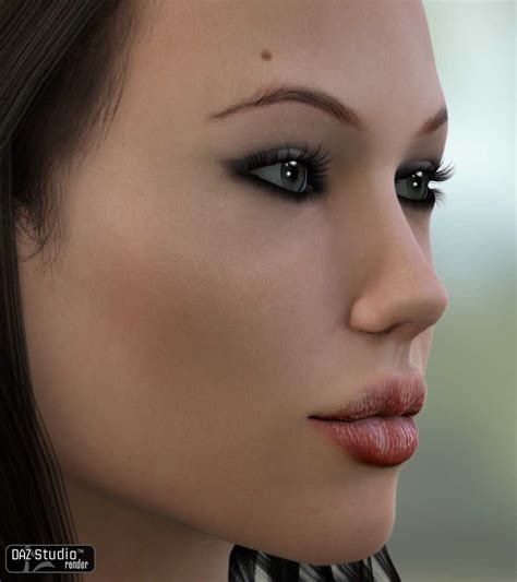 Angelina Jolie Rmth Lara For V4 Celebrity 3d Model For Daz Poser