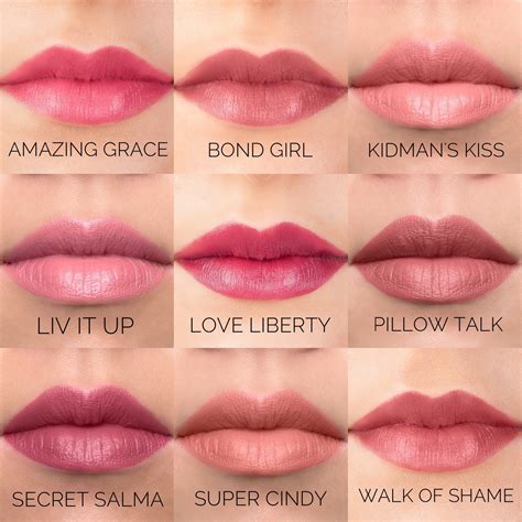 pin on lipstick swatches