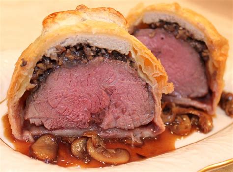 Bring cream to a boil and quickly lower. ~ My Love Affair with: Individual Beef Wellingtons... ~ - Kitchen Encounters
