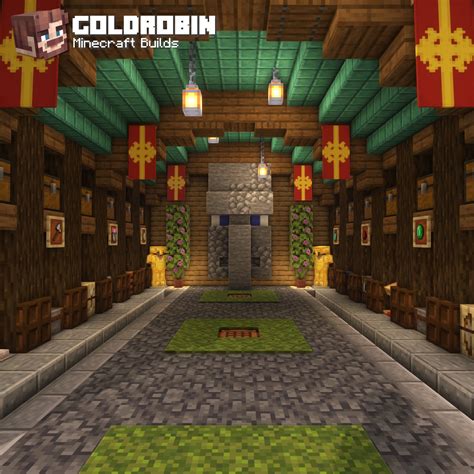 10 Minecraft Villager Trading Hall Designs Minecraft Minecraft