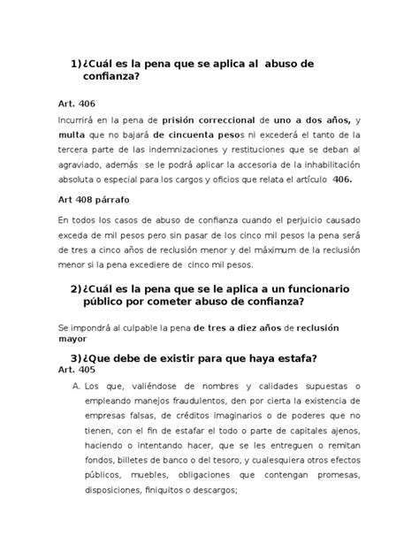 Guía completa, ejemplos prácticos y plantillas para crear tu carta ahora mismo. Cuestionario Abuso de Confianza y Sustraccion | Robo ...