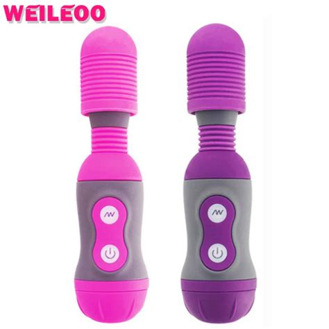 10 Speed Powerful Magic Wand Massager Vibrating Sex Toys For Woman Adult Sex Toys For Woman
