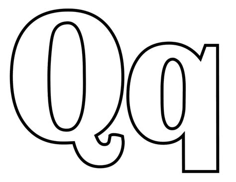 Letter Q Coloring Pages Free Printable Coloring Pages For Kids