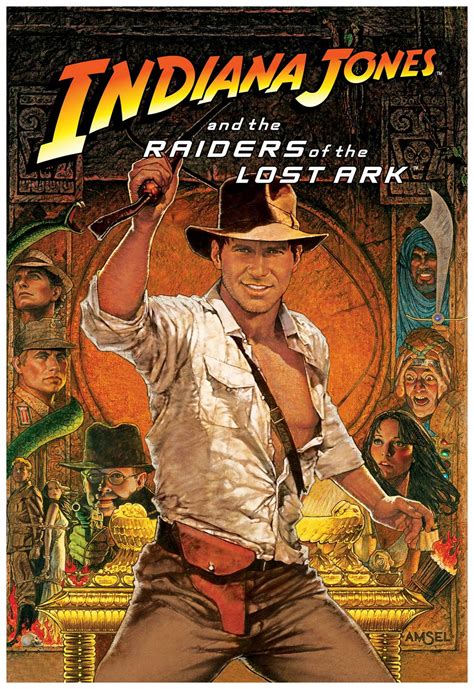 Buy Indiana Jones Raiders Of The Lost Ark Movie 24 X 36 Inches Full