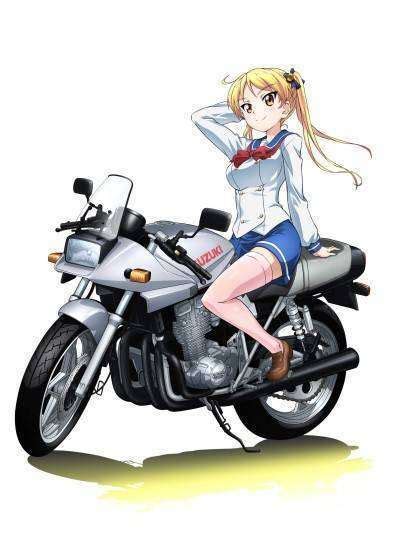 Inilah Desain Karakter And Motor Di Seri Anime Bakuon Kaori Nusantara