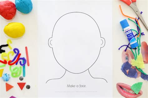 Make A Face Activity Five Ideas And A Free Printable Picklebums
