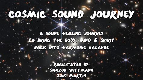 Cosmic Sound Journey ⋆ Harmonic Healing Arts