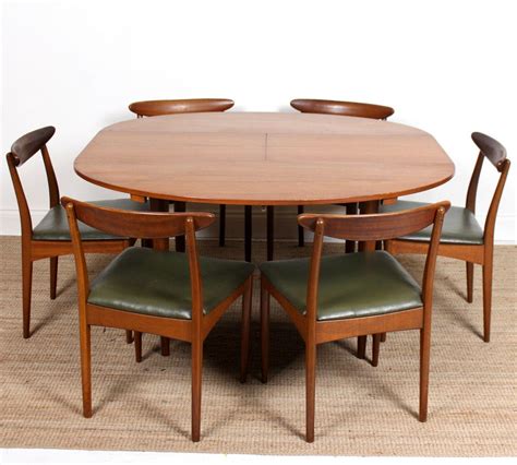 Teak Dining Table And 6 Chairs Greaves And Thomas For Sale At 1stdibs