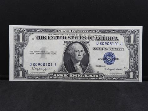 Bid Now: Crisp Uncirculated Series 1935-H Silver Certificate - December