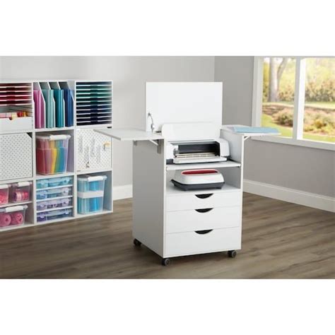 Mobile Workstation By Simply Tidy™ Michaels Office Craft Room Combo