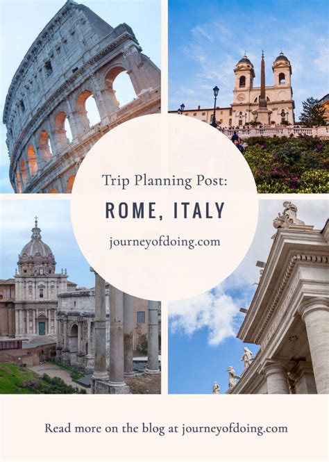 Rome Travel Guide For First Timers Journey Of Doing Rome Travel