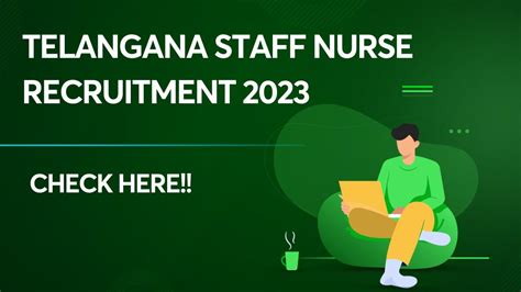 Telangana Staff Nurse Recruitment 2023 Explained In Detail Here