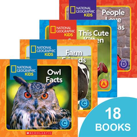 National Geographic Kids Guided Reader Pack Af By Liza