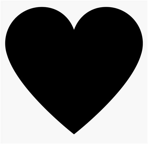 Body Parts Clipart Black And White Heart