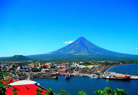 Known As The Perfect Cone Mayon Volcano Albay Philippines