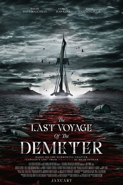 The Last Voyage Of The Demeter 2023 In 2023 Horror Movie Posters