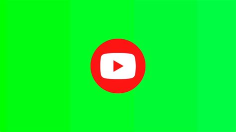Youtube Logo Circle Green Screen Gotasdelorenzo