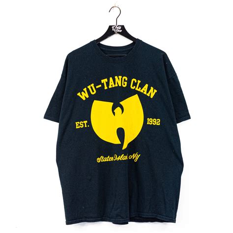 Vintage 2012 Wu Tang Clan Staten Island Logo T Shirt Fits Xxl Grailed