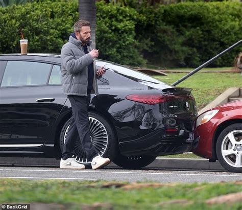 Ben Affleck Gets Into Car Trouble As He Attempts To Get His Mercedes
