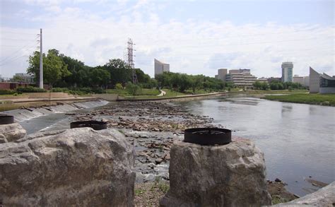 Arkansas River Wichita Kansas As Seen From The Confluen Flickr