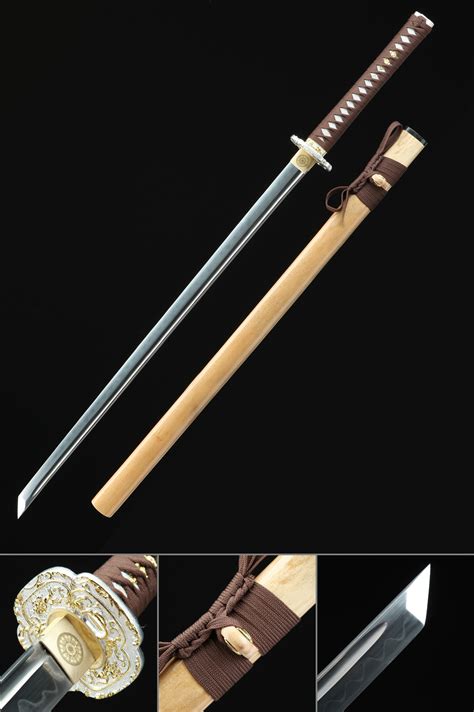 Ninjato Sword Handmade Japanese Chokuto Ninjato Sword T10 Carbon