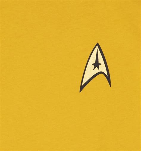 Mens Yellow Kirk Costume Star Trek Ringer T Shirt