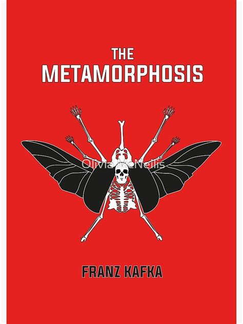 The Metamorphosis By Franz Kafka Art Book Cover Poster Art Print