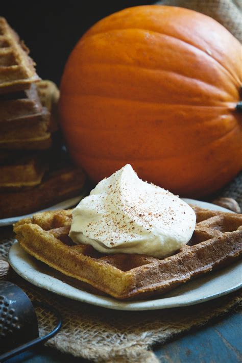 Desserts with almond flour recipes. Pumpkin Low-Carb Almond Flour Waffle Recipe - Simply So ...