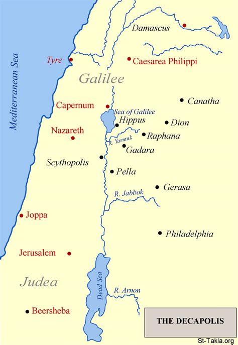 Mapa De Decapolis
