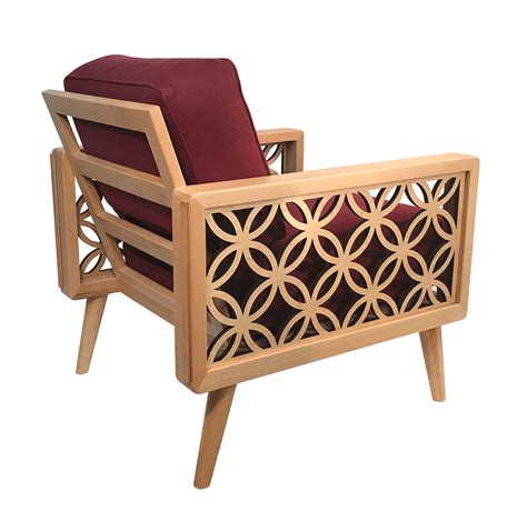 interlaced-circles-mid-century-modern-armchair,-natural-wine-red-twist-modern