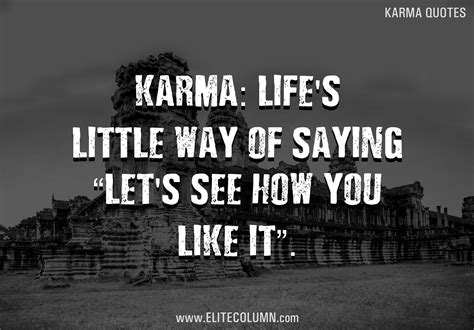Karma Quotes That Will Enlighten Your Life Elitecolumn