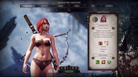 Divinity Original Sin Female Character Creation Youtube