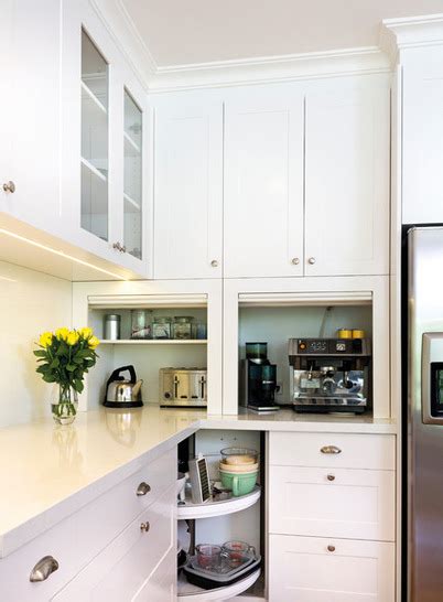 But at the expense of the space an appliance garage requires? Simplifying Remodeling: 9 Places to Put the Microwave in ...