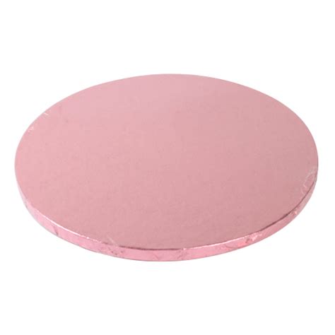 Cake Drum Round Pink Funcakes