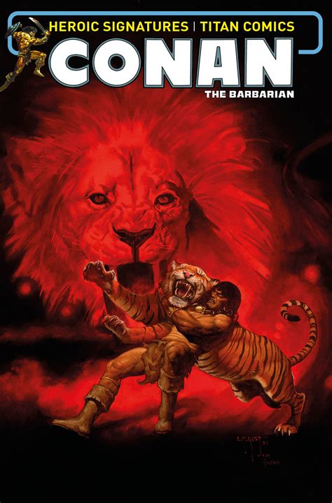 Conan The Barbarian 2 Gist Retro Cover Fresh Comics