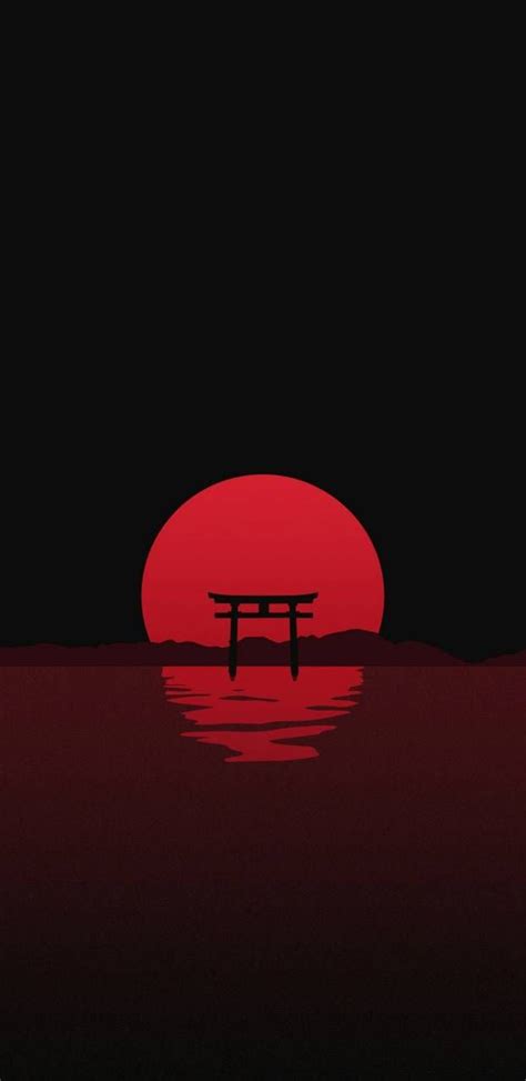 Red Japanese Wallpapers Wallpaper Cave