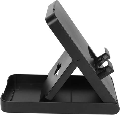 Game Console Stand Portable Multifunction Compact Black Console Desk