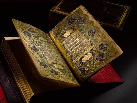 An Illuminated Quran Copied By Ibrahim Known As Daimi Student Of