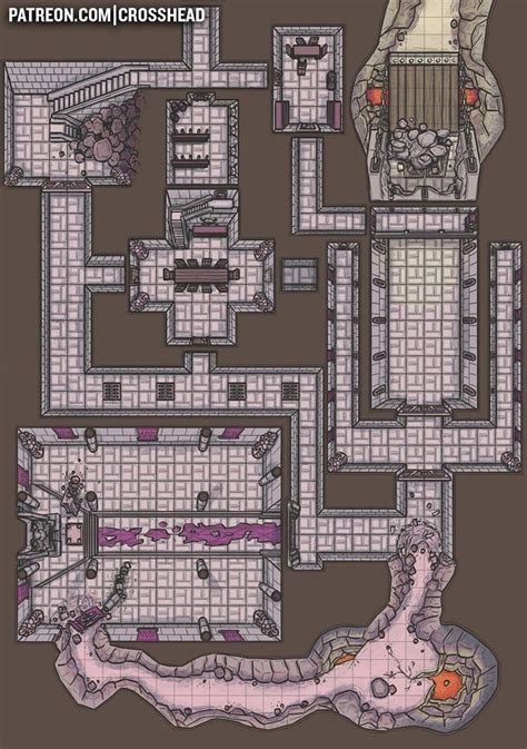 A Dwarven Fortress Battlemaps Dungeons And Dragons Game Dungeons And
